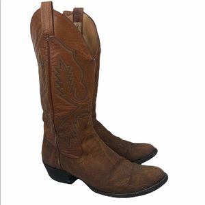 Sanders Western Leather Cowboy Western Boots